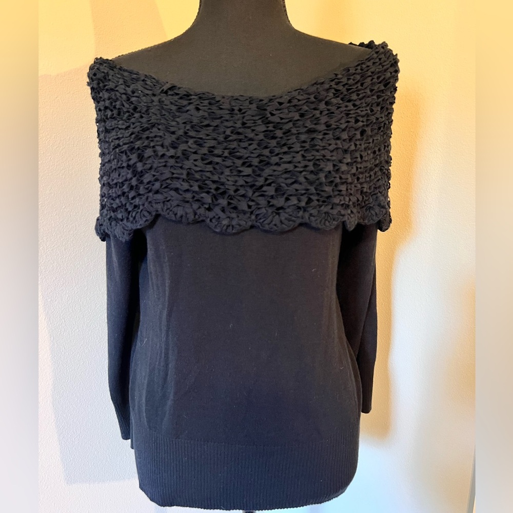 LI.N. Studio Black Sweater